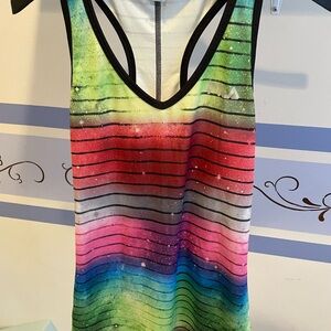 Fila Multicolor Striped Tank Top